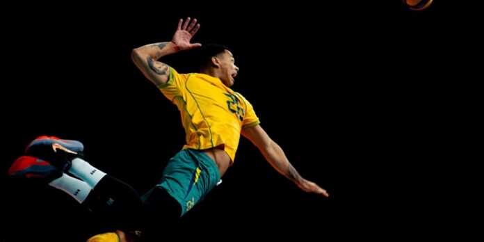 Brasil bate Colômbia e segue 100% no Sul-Americano masculino de vôlei Brasil bate Colômbia e segue 100% no Sul-Americano masculino de vôlei